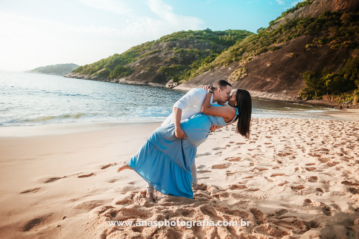 Ensaio Pré Wedding na Praia Vermelha, Rio de Janeiro | Ensaio Pré Casamento Janaina & Alef | Fotografo de Casamento Rio de Janeiro - RJ