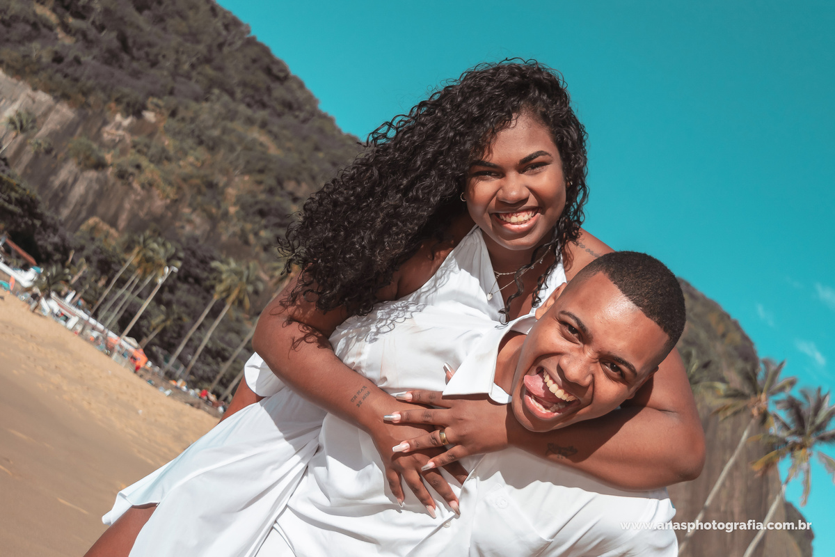 Pré Wedding | Ensaio Pré Casamento na Praia | Praia Vermelha - Rio de Janeiro | Yasmim & Clayton 