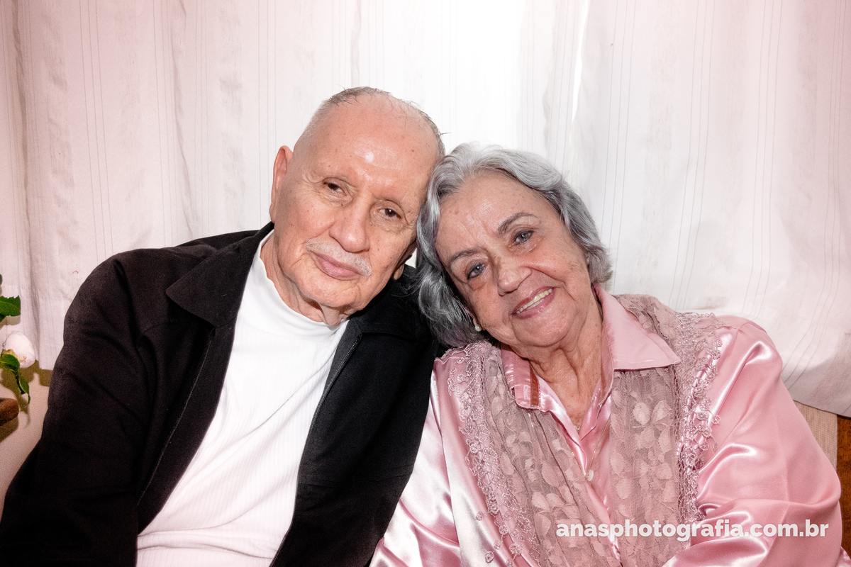 Ensaio Bodas de Diamante - Marlene & Edno | Ensaio de 60 anos de casados na Tijuca, Zona Norte, Rio de Janeiro - RJ