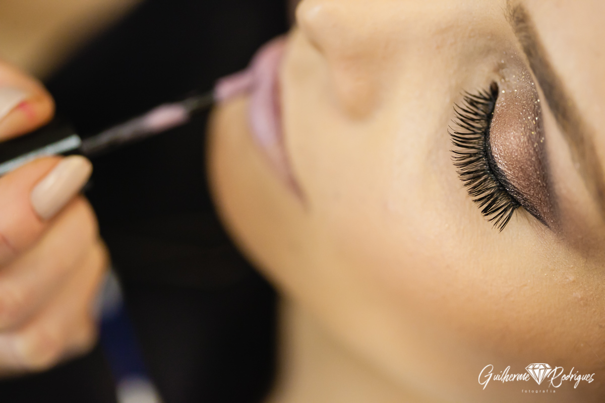 Maquiagem de noiva, casamento em Brusque.