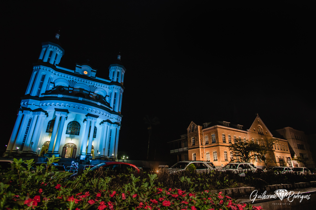 Igreja de Azambuja em Brusque, foto registrada pelo fotógrafo de casamento Guilherme Rodrigues.