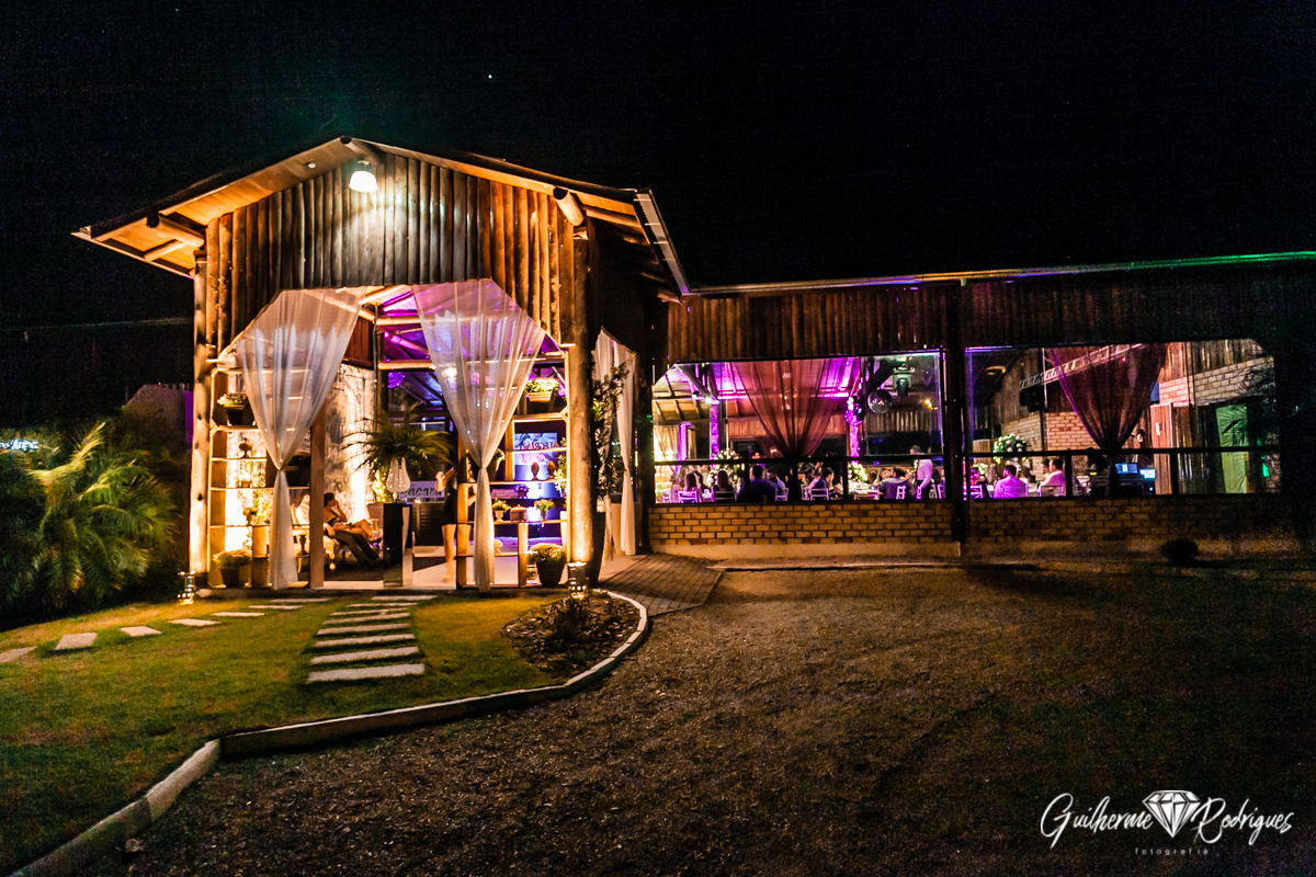 Chácara Alcides Seubert em Guabiruba - SC. Festa de casamento.