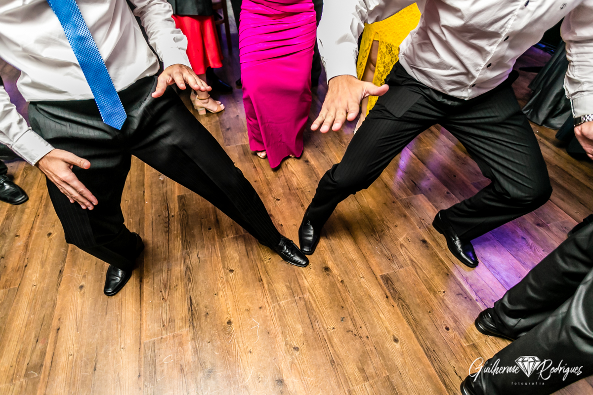 Detalhes de um casamento.