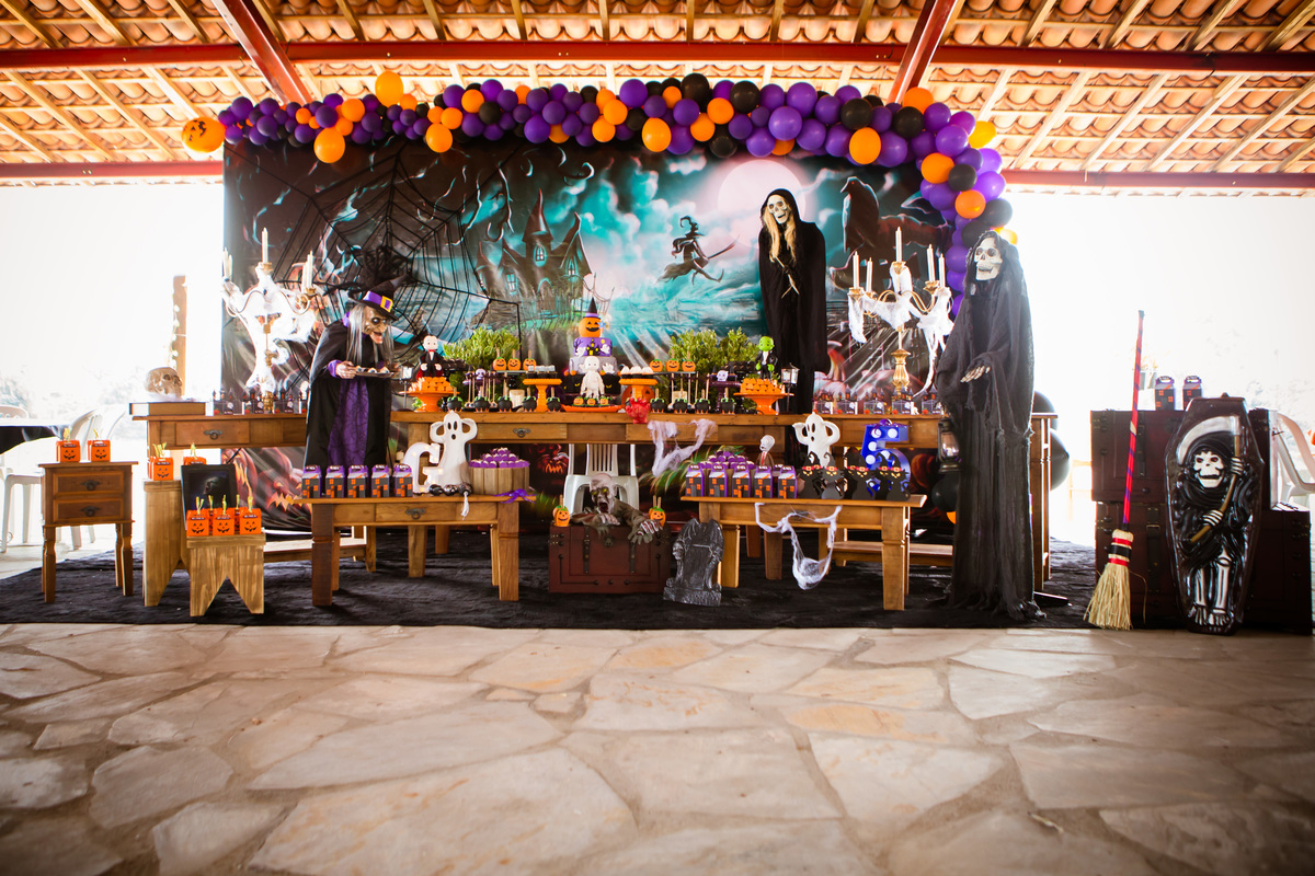 festa infantil halloween, mesa halloween, dia das bruxas, espaço beira rio, danlima fotografia, luciana serafim, @afestaqueeuquero, fotografia infantil, melhor fotógrafo são josé dos campos