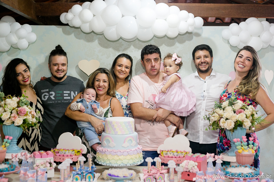 Aniversario Infantil Chuva de Bençãos da Manu - Micamania Festas