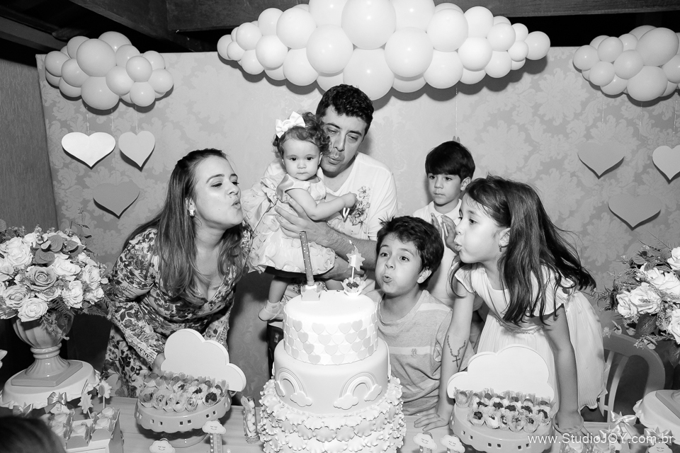 Aniversario Infantil Chuva de Bençãos da Manu - Micamania Festas