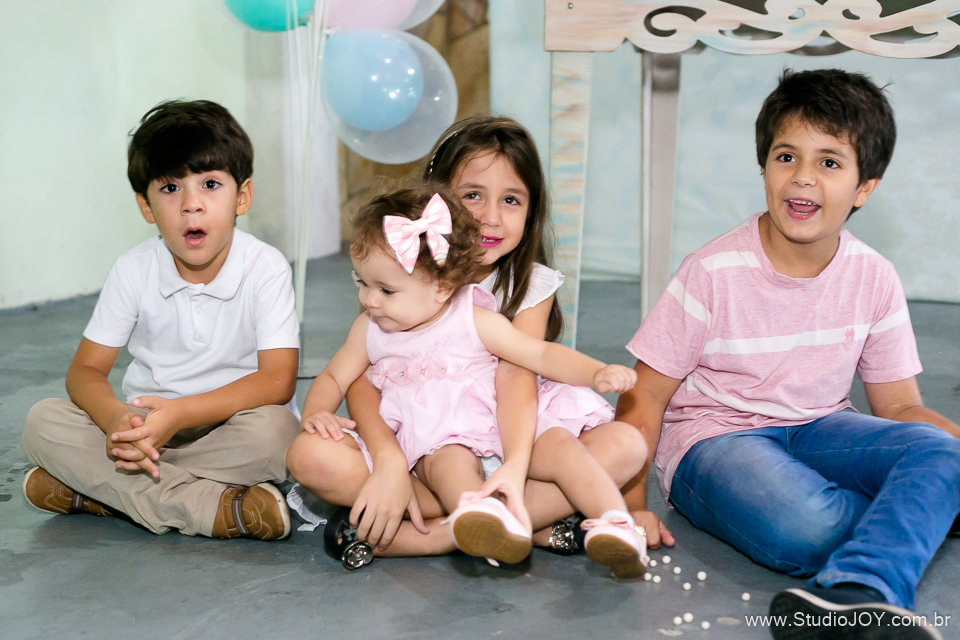 Aniversario Infantil Chuva de Bençãos da Manu - Micamania Festas