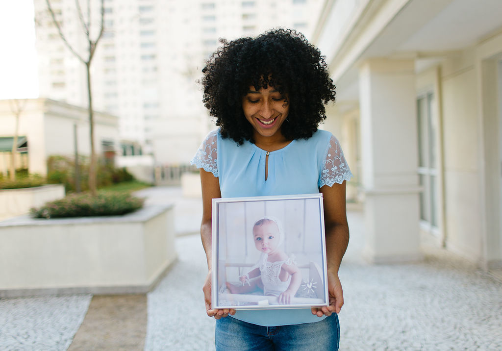 Álbum Amor com caixa de Tampa em Acrílico. Álbum totalmente customizável!