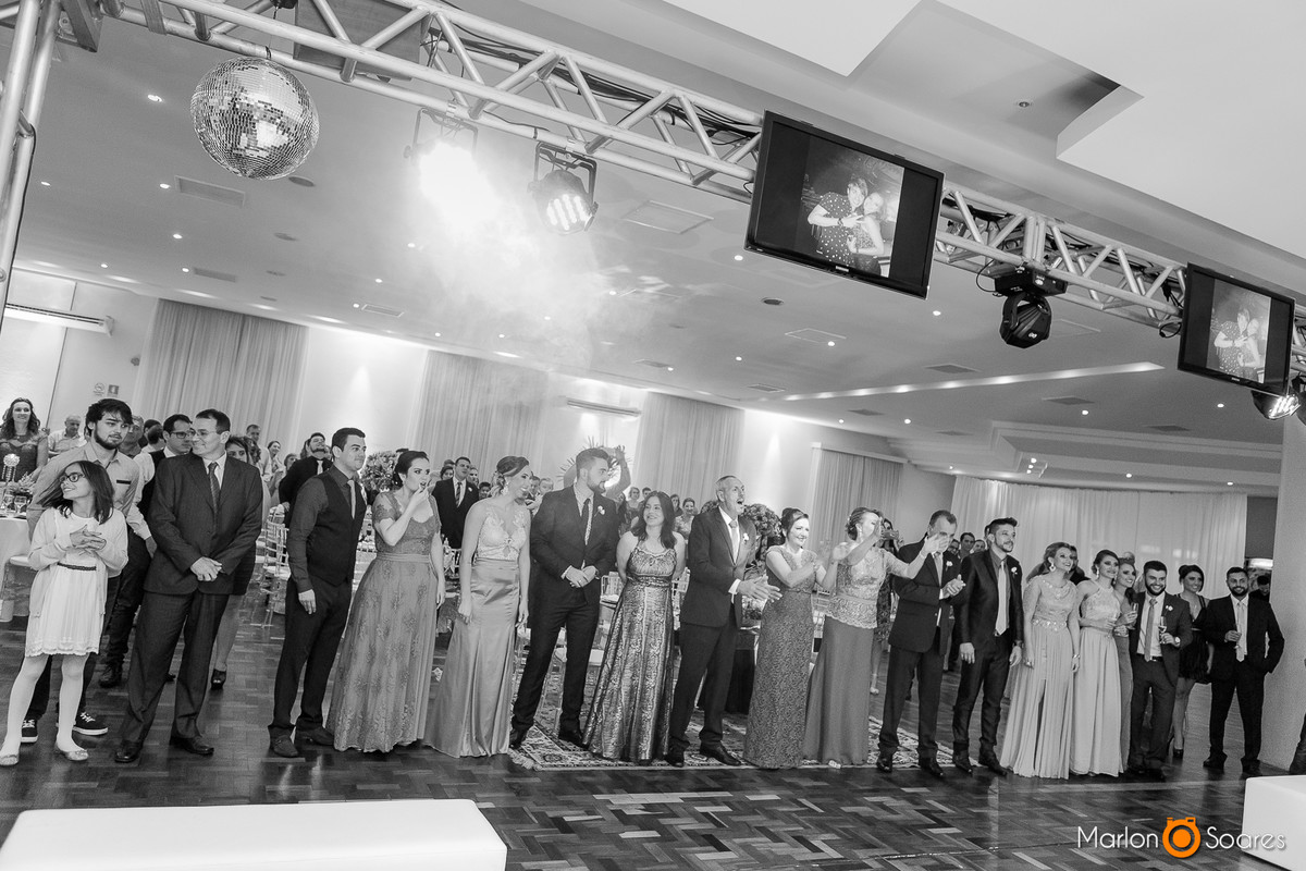 Homenagem dos padrinhos