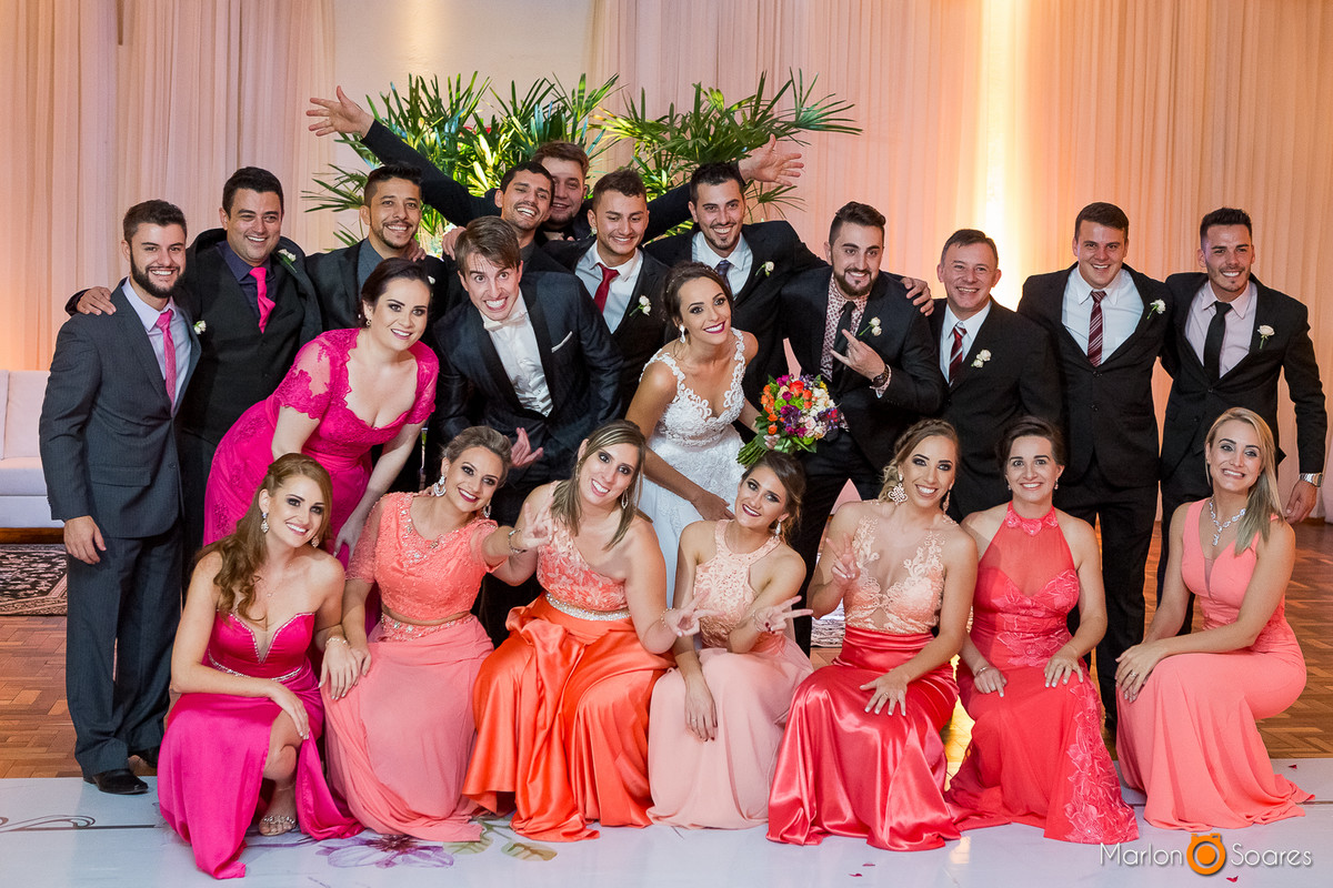 fotografado os padrinhos