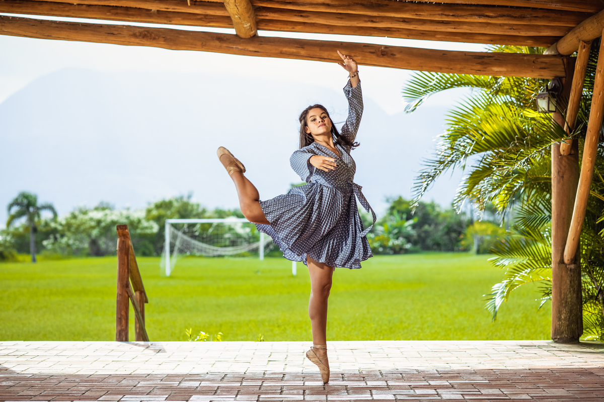 a menina cresceu e fará 15 anos