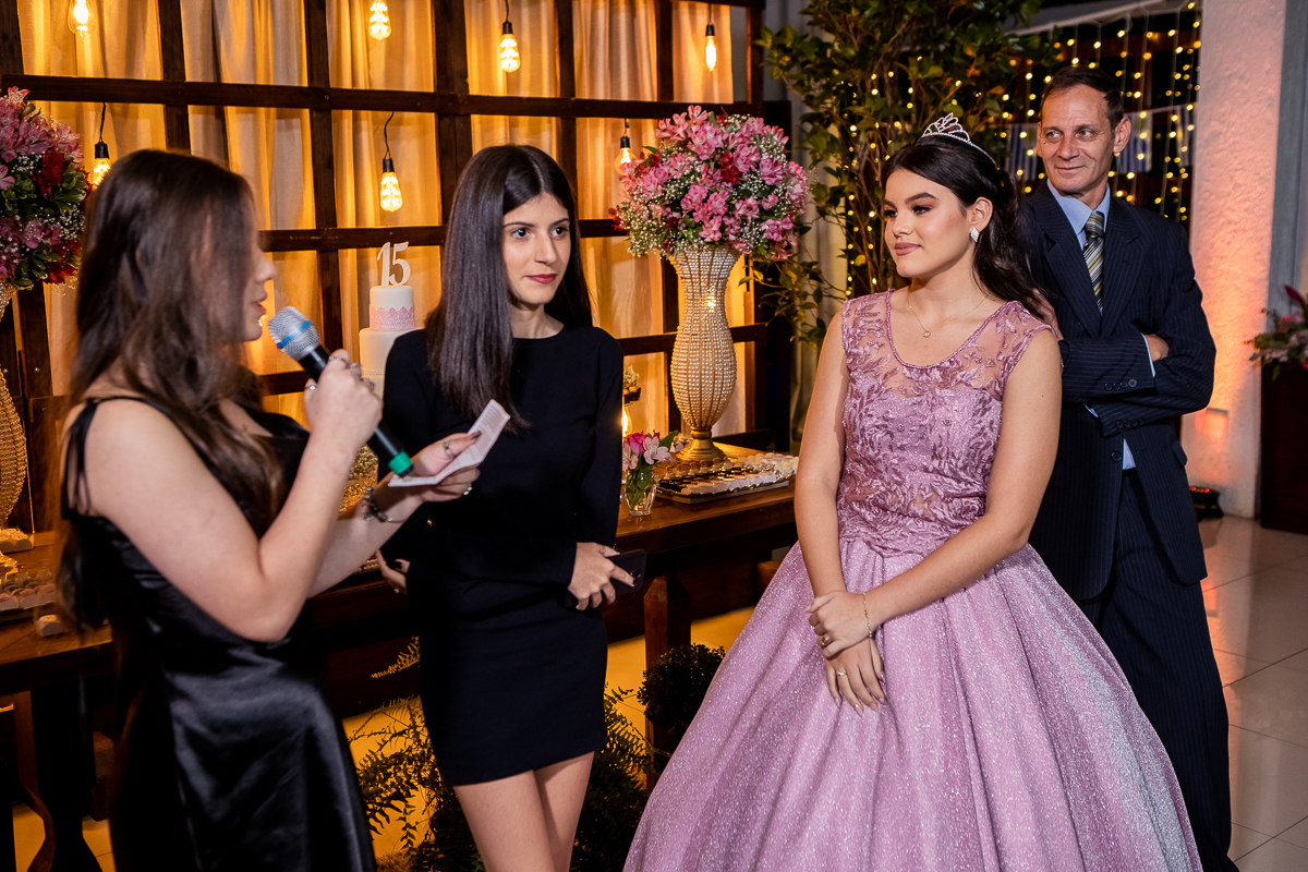 homenagem das amigas para debutante