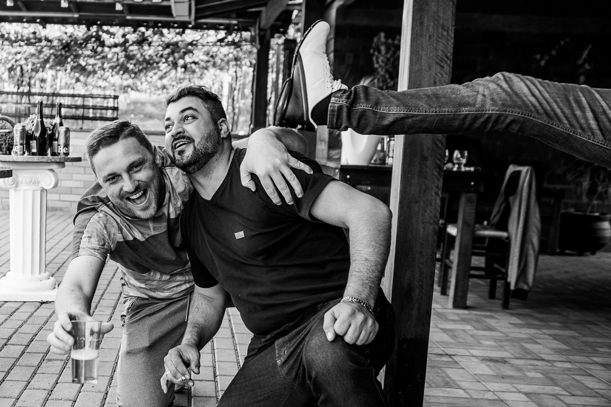 Esse padrinhos dão show