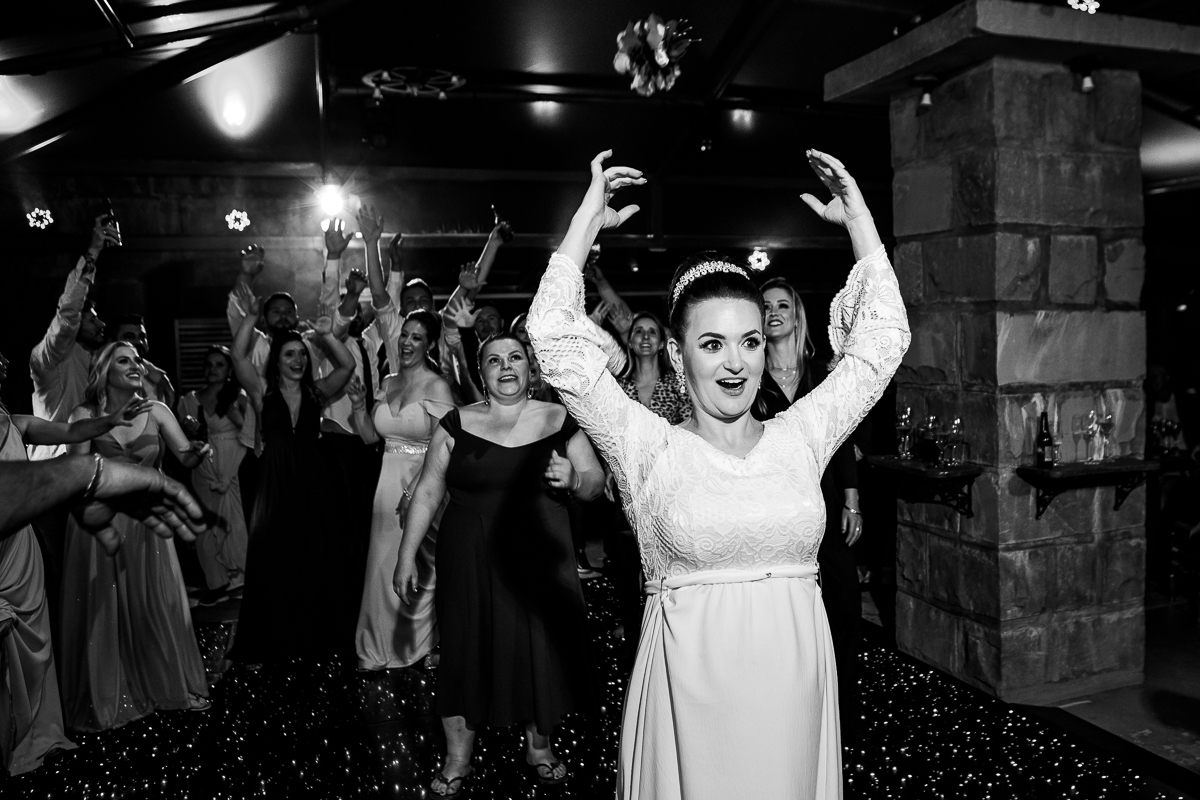 Aquele momento do buquê