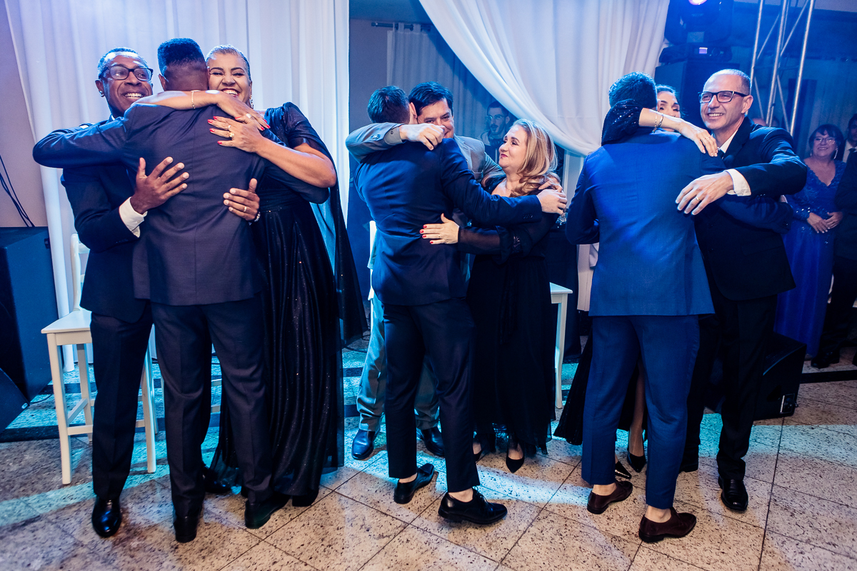 Chegada na festa da minha formatura