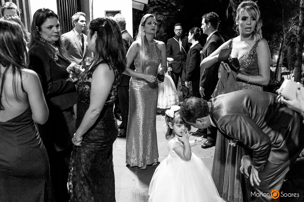 convidados no casamento