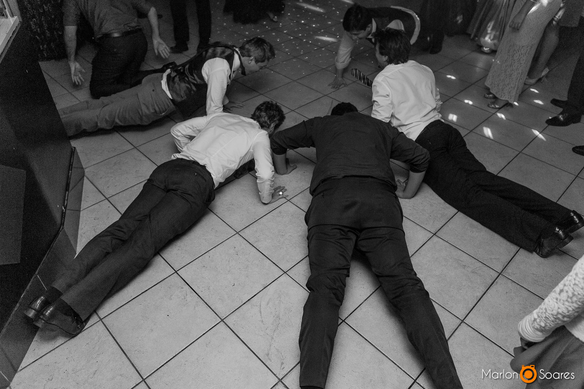 flexão dos padrinhos