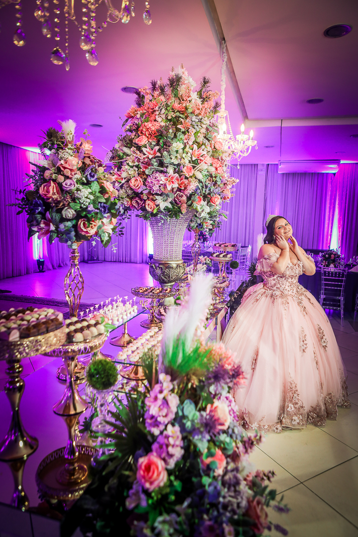 Minha festa linda de 15 anos