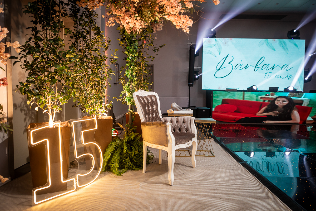 decoração de 15 anos