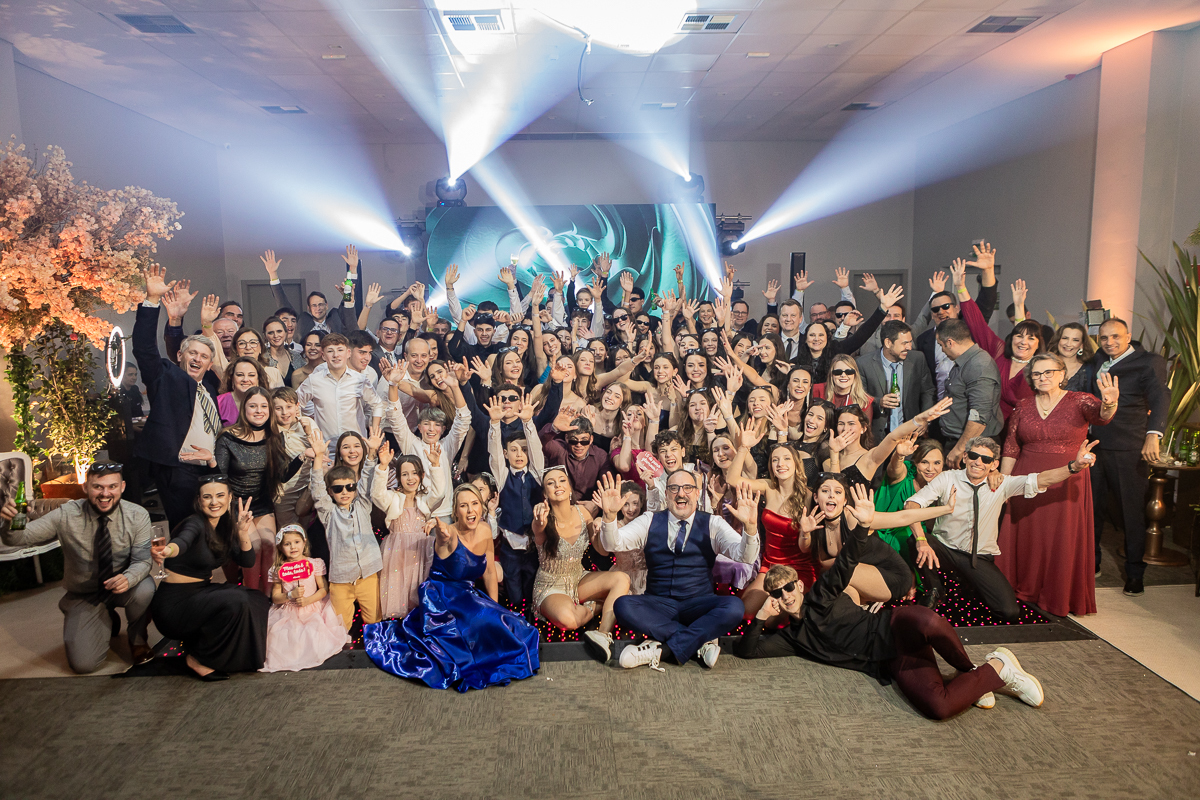 Minha galera foi top na festa