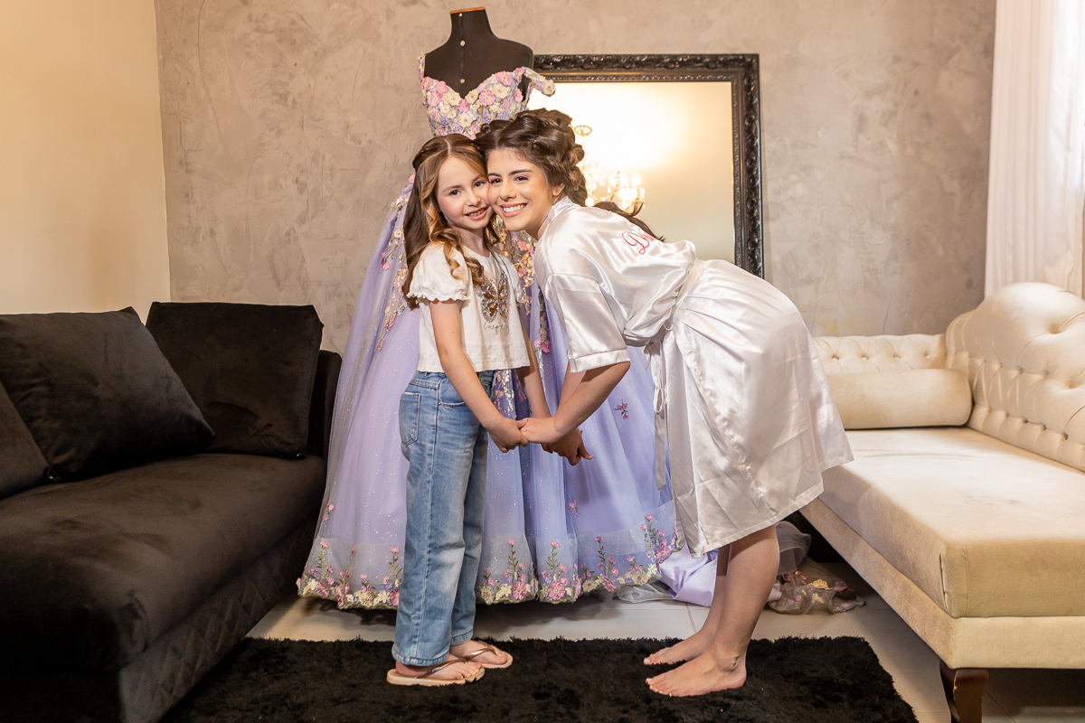 Eu fotografando com minha maninha
