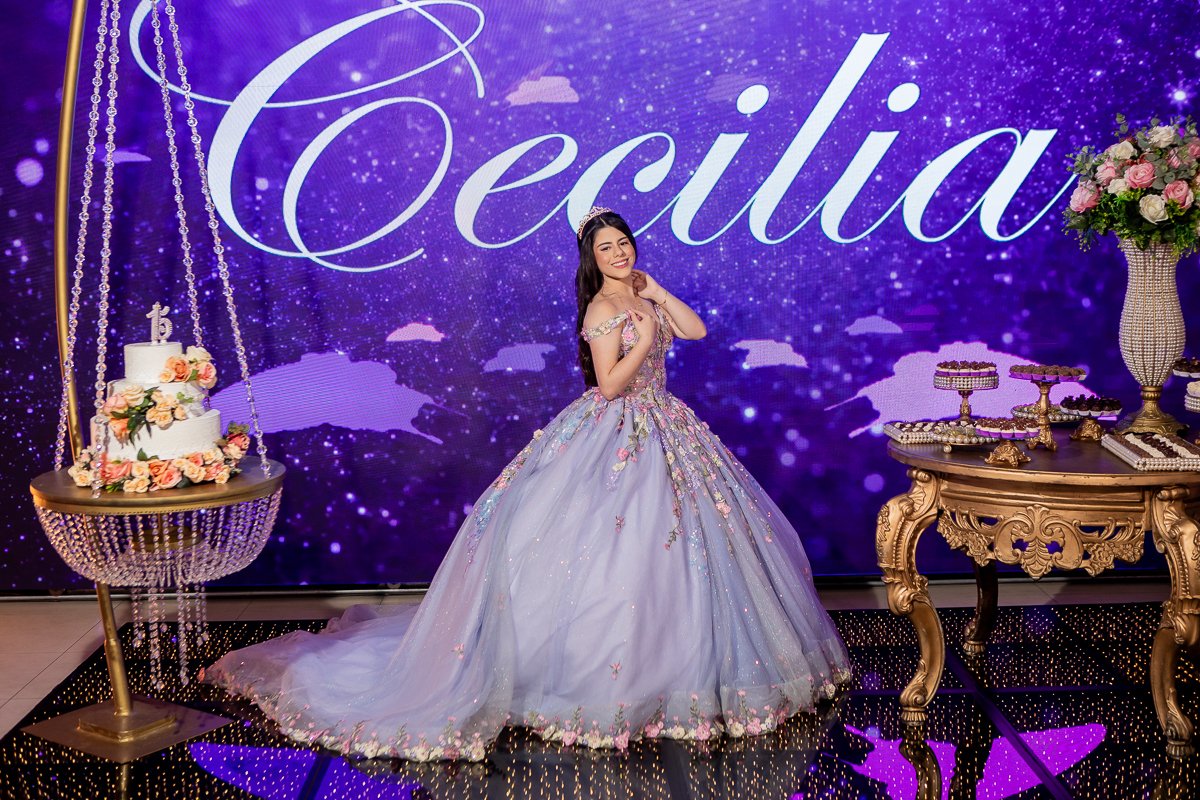 Fotografando junto a decoração