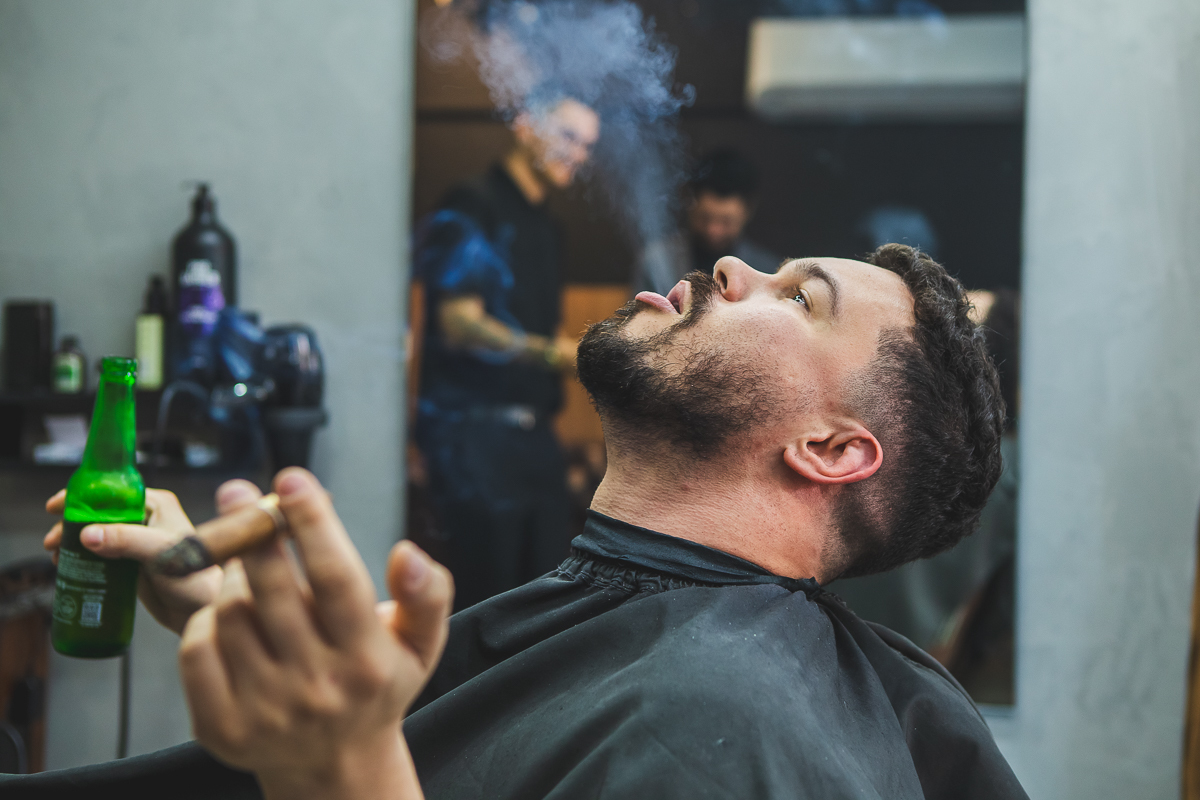 Noivo na Barbearia