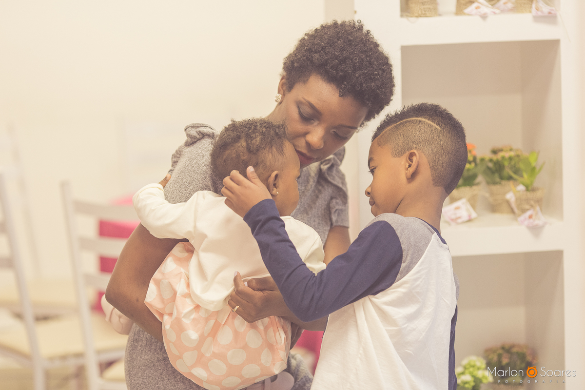 Eu mamãe e meu primo gatão