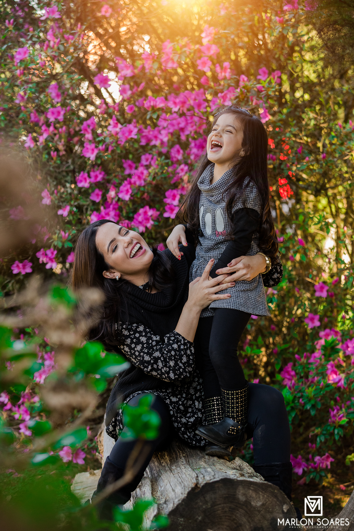 Fotografando em gramado