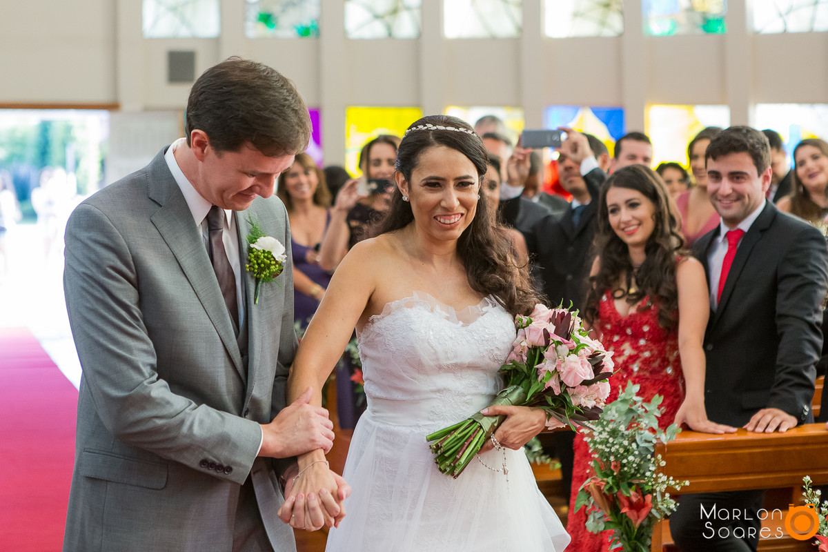 Noivos igreja são bento