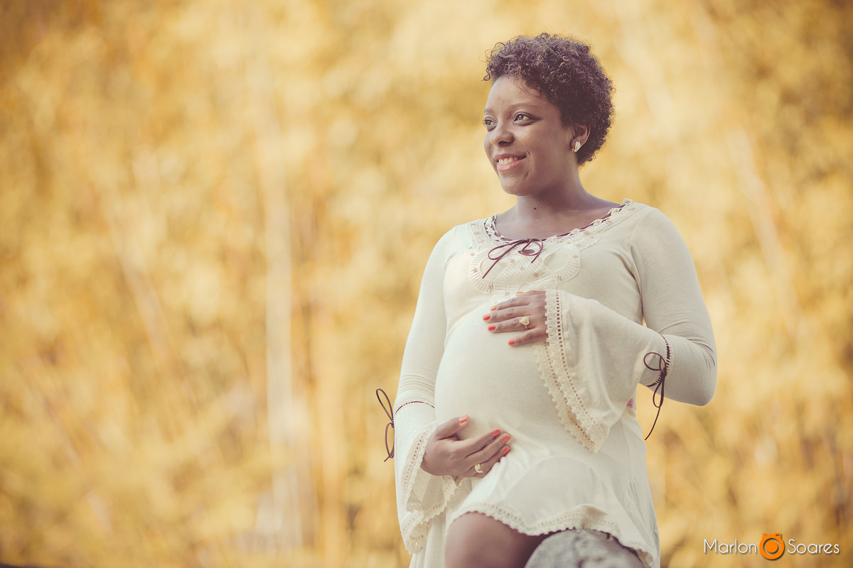 Fotografia de gestante no Jardim Botânico