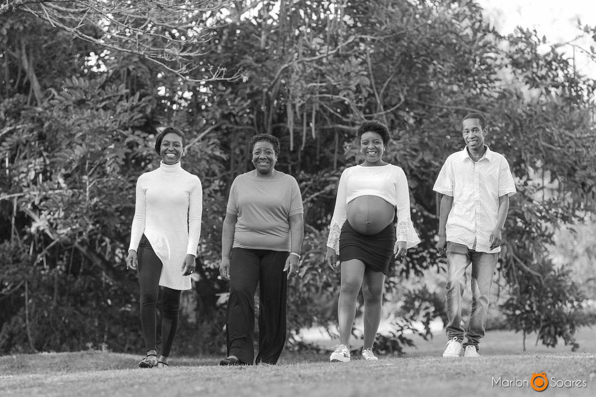 Fotografando familia unida