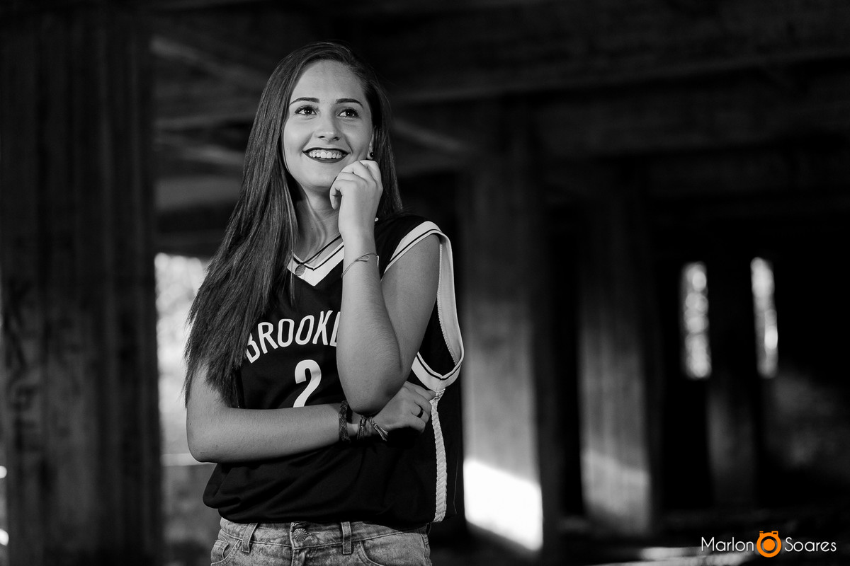 Retrato preto e branco