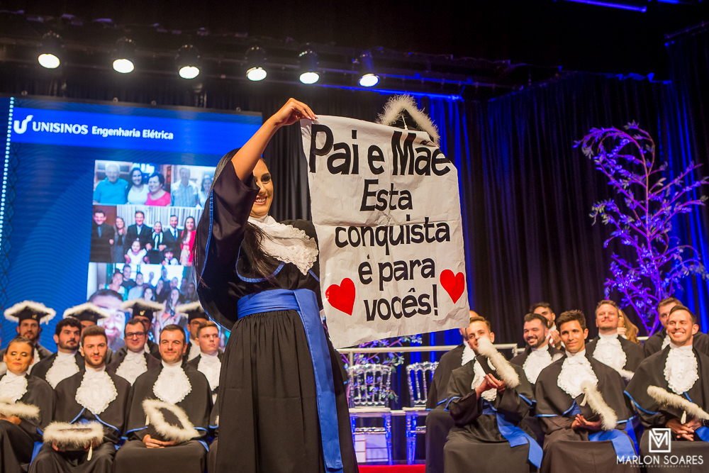 MInha conquista é para meu pai e minha mãe