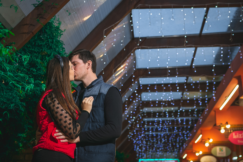 amor com lindas luzes coloridas