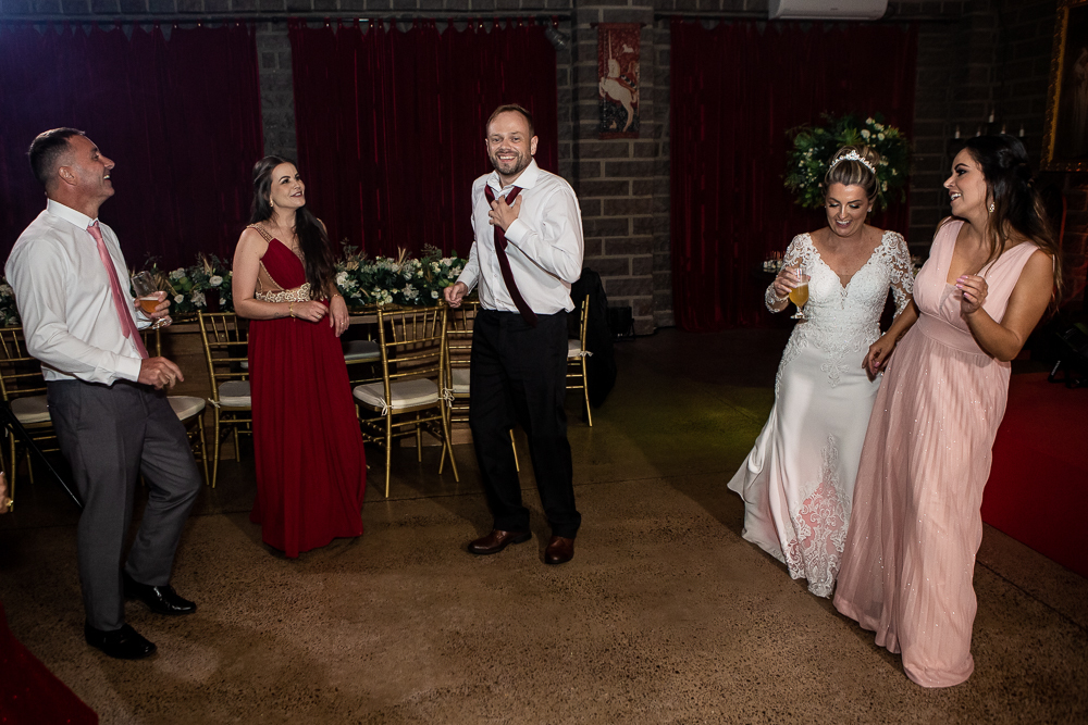bora bailar na festa de casamento