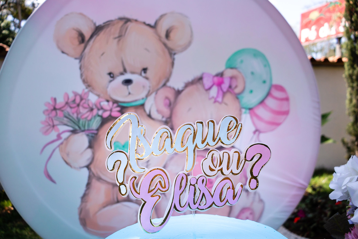 Painel chá de revelação