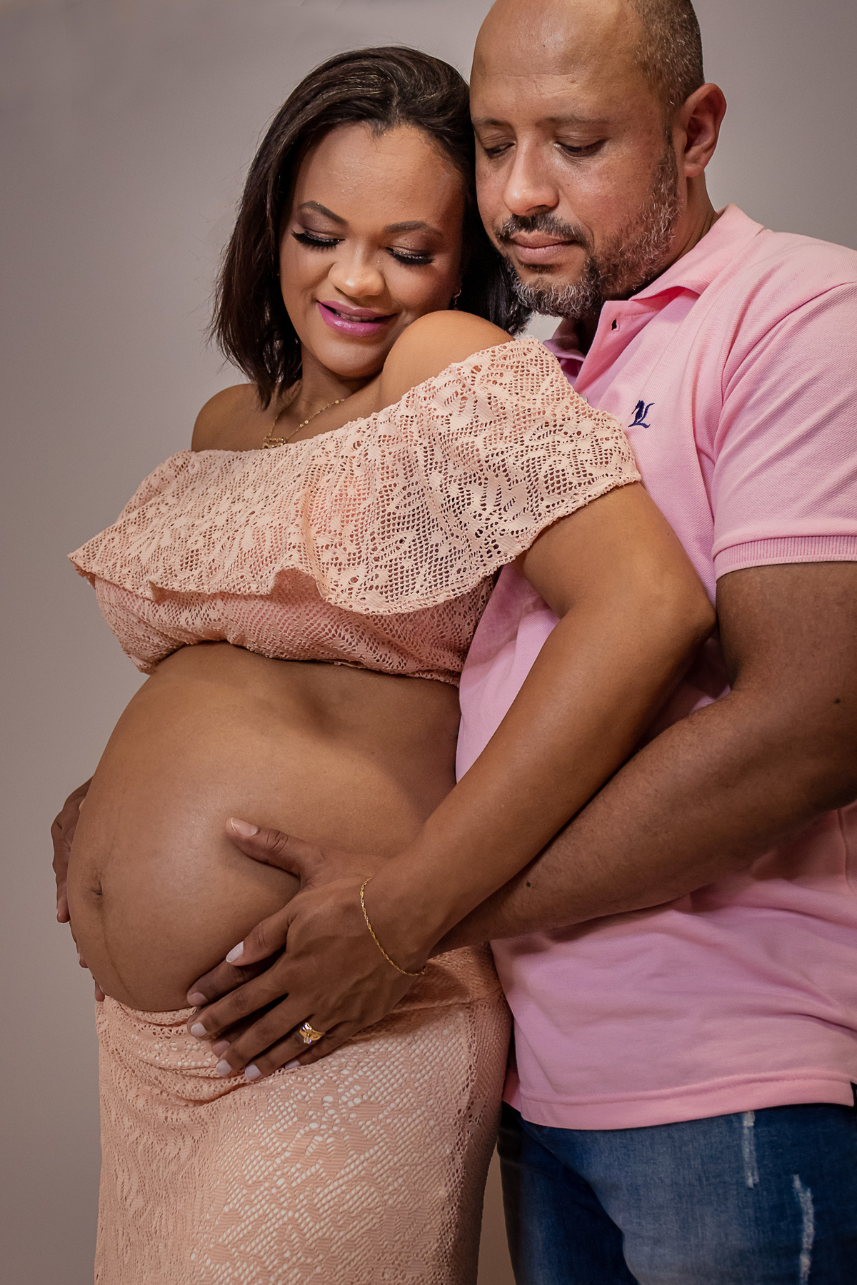 Foto de gestante com Kelly em Conselheiro Lafaiete