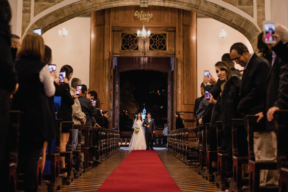 Casamento na Igreja São Francisco de Assis em São João del Rei.