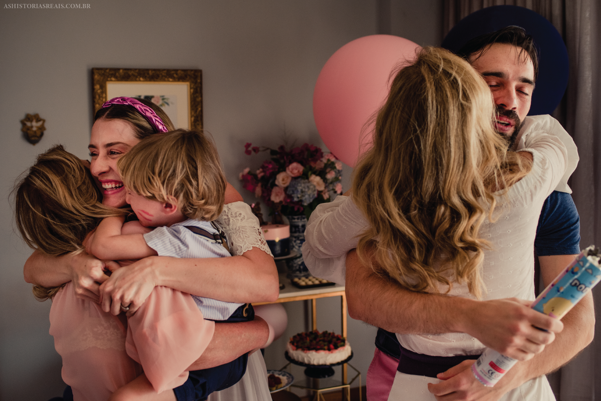 Confraternização de família.