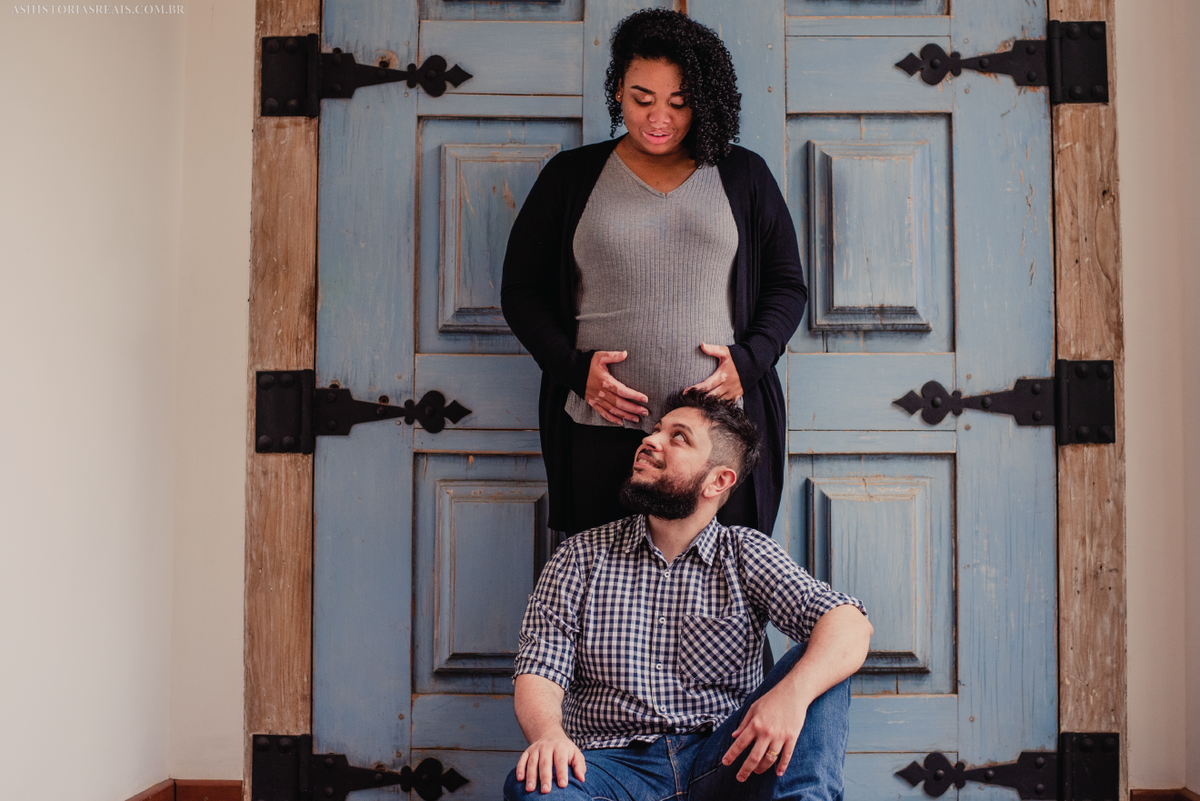 Sessão fotográfica de gestante em Tiradentes .