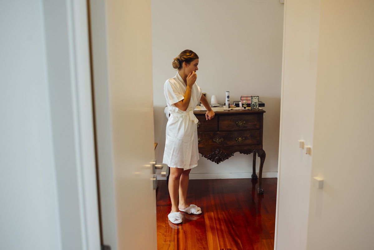 preparação da noiva