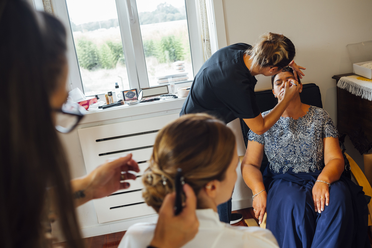 preparação da noiva