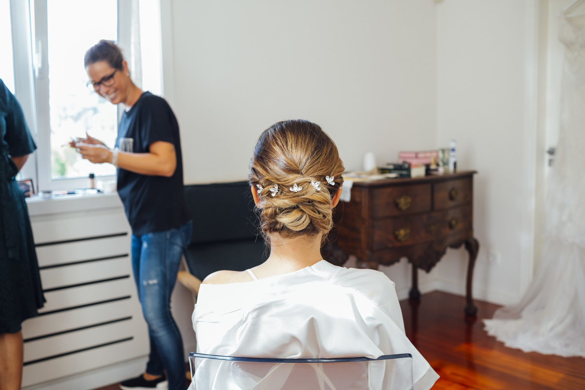 preparação da noiva