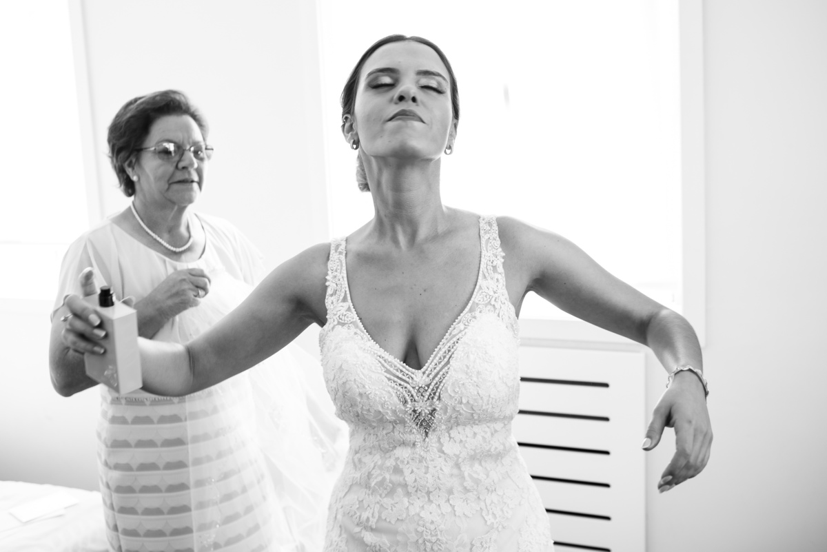 preparação da noiva