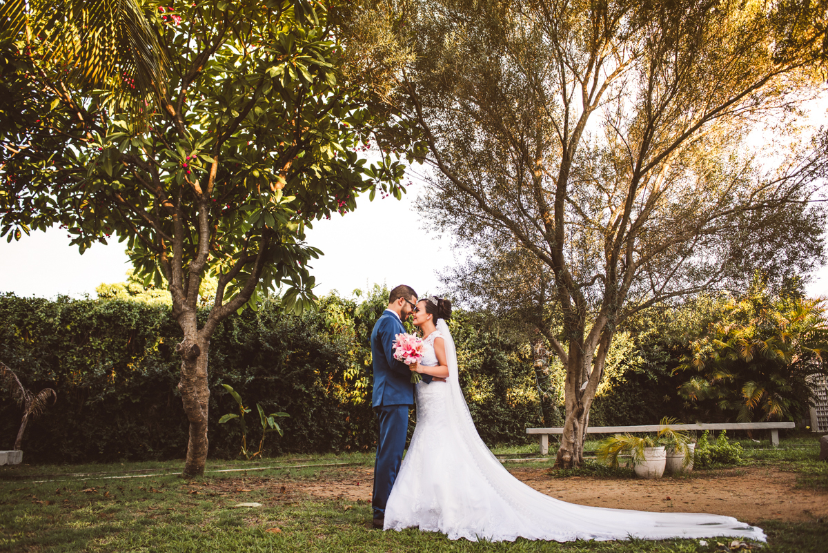 Foto de casamento realizado no município do Rio de Janeiro, RJ.
