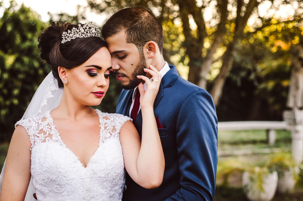 Foto de casamento realizado no município do Rio de Janeiro, RJ.