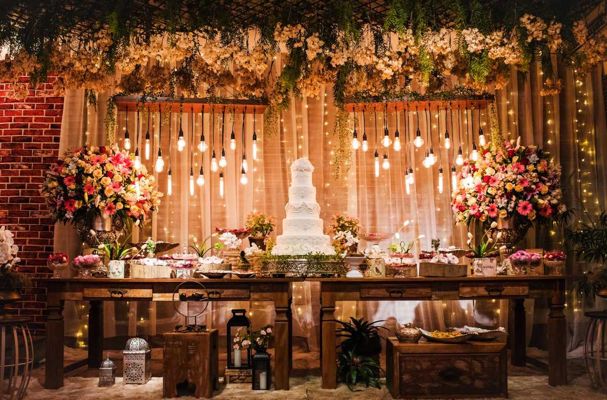 otografia da decoração de casamento realizado no Sítio Martins Eventos, em Cosmos, RJ.
