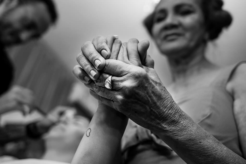 making of da noiva com a mãe, make Marcos Soares