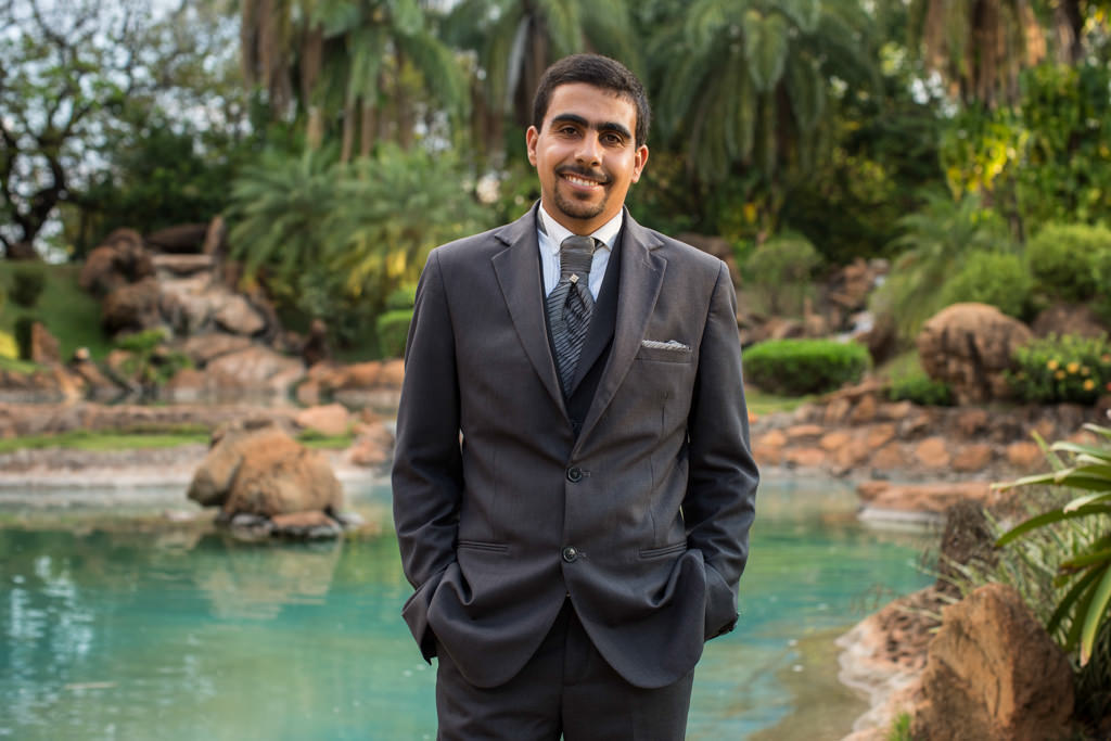 o todo elegante noivo samuel